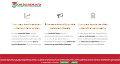 Desktop Screenshot of cursosinem.info